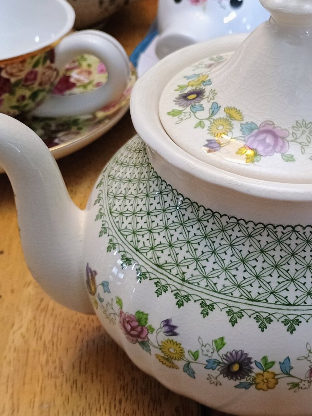 vintage Mason's Ironstone teapot